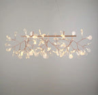 Yuvo Nordic Firefly Linear Branch Chandelier - Lumovique