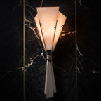 Orvi French Art Deco Alabaster Bouquet Wall Sconce - Lumovique