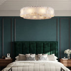 Dely Spanish Alabaster Drum Chandelier - Lumovique