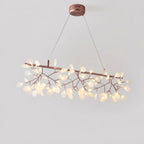 Yuvo Nordic Firefly Linear Branch Chandelier - Lumovique