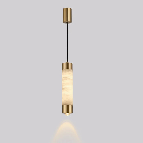 Anis Alabaster Tube Pendant Light 0