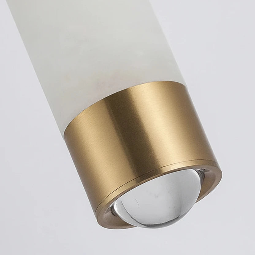 Anis Alabaster Tube Pendant Light 5