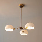 Wexa Mid Century Ceramic Dome Chandelier - Lumovique