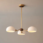 Wexa Mid Century Ceramic Dome Chandelier - Lumovique