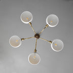Wexa Mid Century Ceramic Dome Chandelier - Lumovique