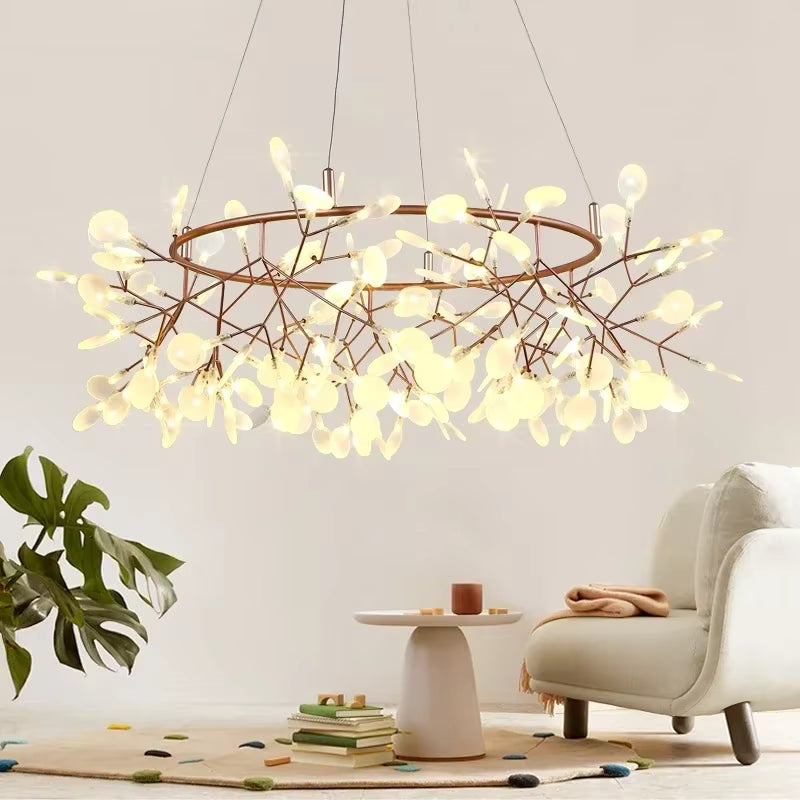 Dresi Nordic Firefly Ring Chandelier - Lumovique