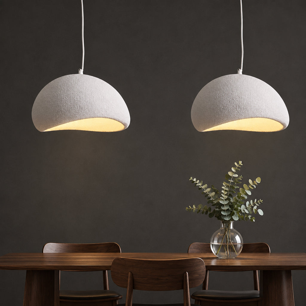 Erys Wabi Sabi Irregular Dome Pendant Light - Lumovique