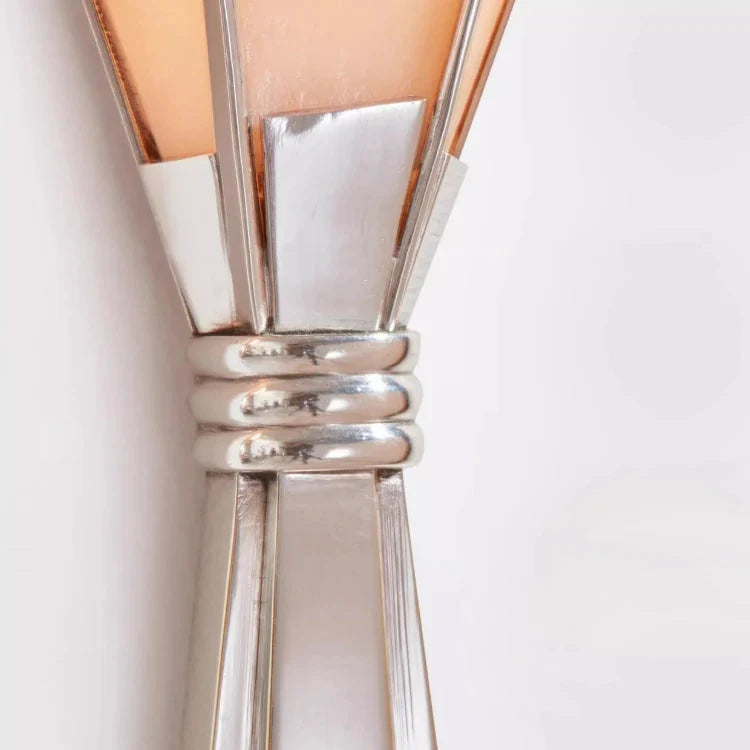 Orvi French Art Deco Alabaster Bouquet Wall Sconce - Lumovique
