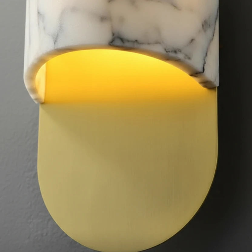 Favo Cylindrical Capsule Wall Light 7