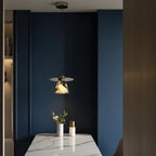 Orve Minimalist Marble Cone Pendant Light - Lumovique