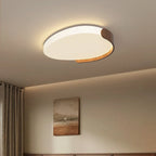 Friz Scandinavian Pebble LED Flush Mount Ceiling Light - Lumovique