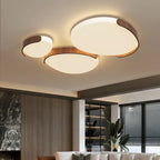 Friz Scandinavian Pebble LED Flush Mount Ceiling Light - Lumovique