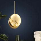 Javo Italian Alabaster Disc Pendant Light - Lumovique