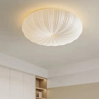 Kero French Cream Pumpkin Flush Mount Ceiling Light - Lumovique