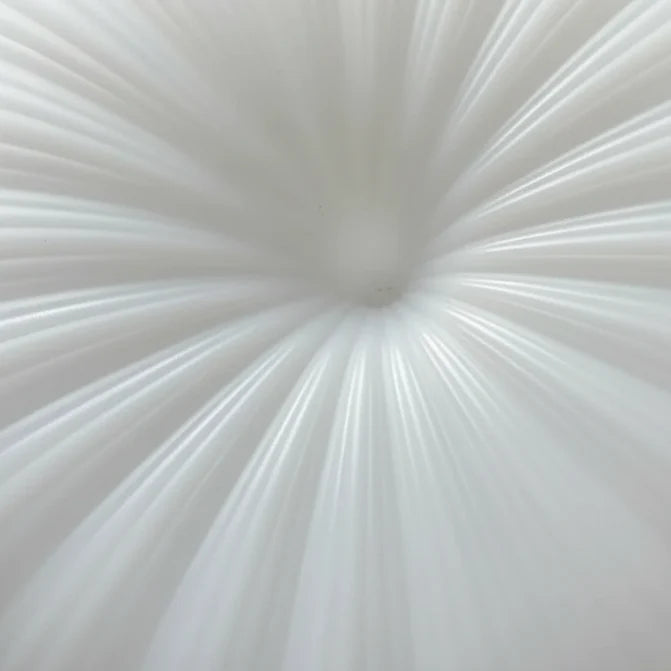 Kero French Cream Pumpkin Flush Mount Ceiling Light - Lumovique
