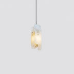 Avix Art Deco Alabaster Slab Pendant Light - Lumovique