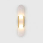 Leso Minimalist Alabaster Pill Wall Sconce - Lumovique