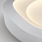 Rilo Minimalist Cloud LED Flush Mount Ceiling Light - Lumovique