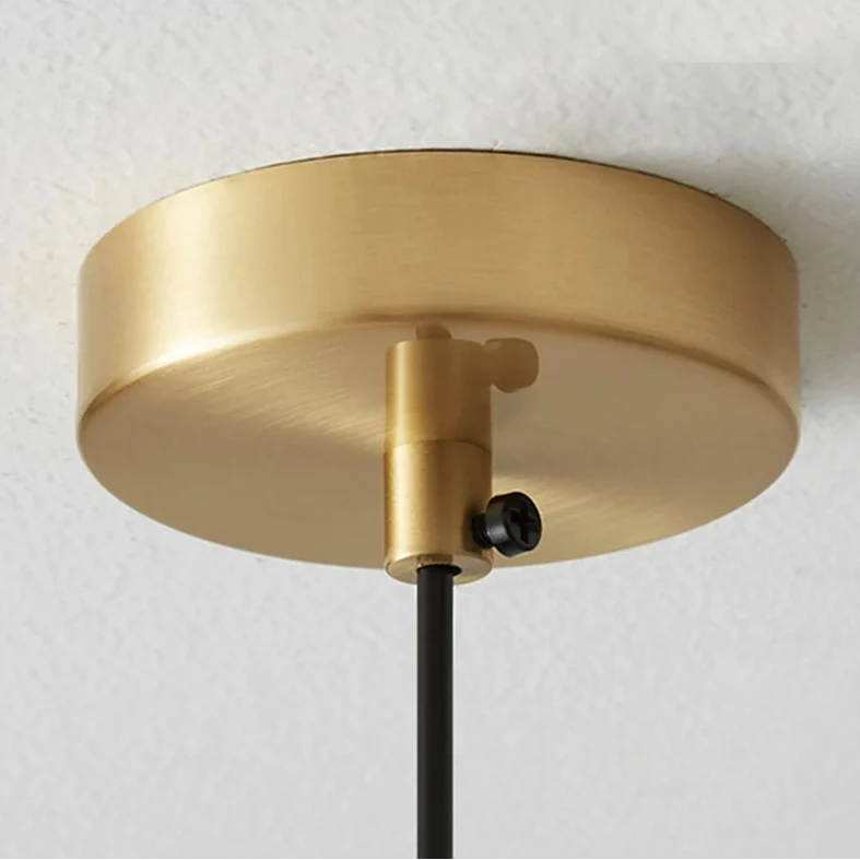 Zyle Mid Century Marble Ball Tube Pendant Light - Lumovique