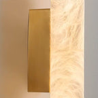 Suleo Mid Century Alabaster Tube Wall Sconce - Lumovique