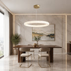 Civi Spanish Alabaster Ring Chandelier - Lumovique