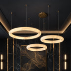 Civi Spanish Alabaster Ring Chandelier - Lumovique