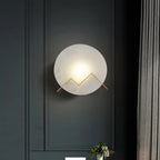 Vizo Spanish Alabaster Moon Wall Sconce - Lumovique