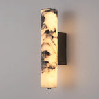 Habro Minimalist Marble Cylinder Wall Sconce - Lumovique