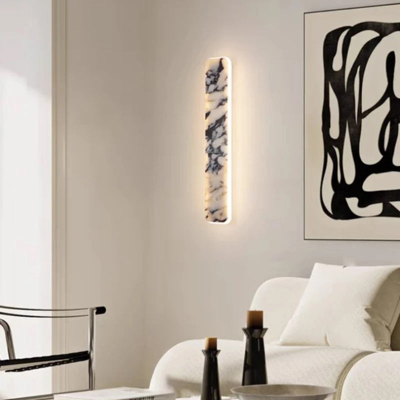 Melno Italian Calacatta Marble Wall Sconce - Lumovique
