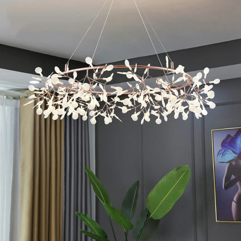 Dresi Nordic Firefly Ring Chandelier - Lumovique