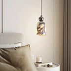 Nimlo Mid Century Marble Dome Pendant Light - Lumovique