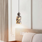 Nimlo Mid Century Marble Dome Pendant Light - Lumovique