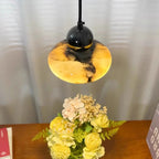Farno Japandi Marble Pebble Pendant Light - Lumovique