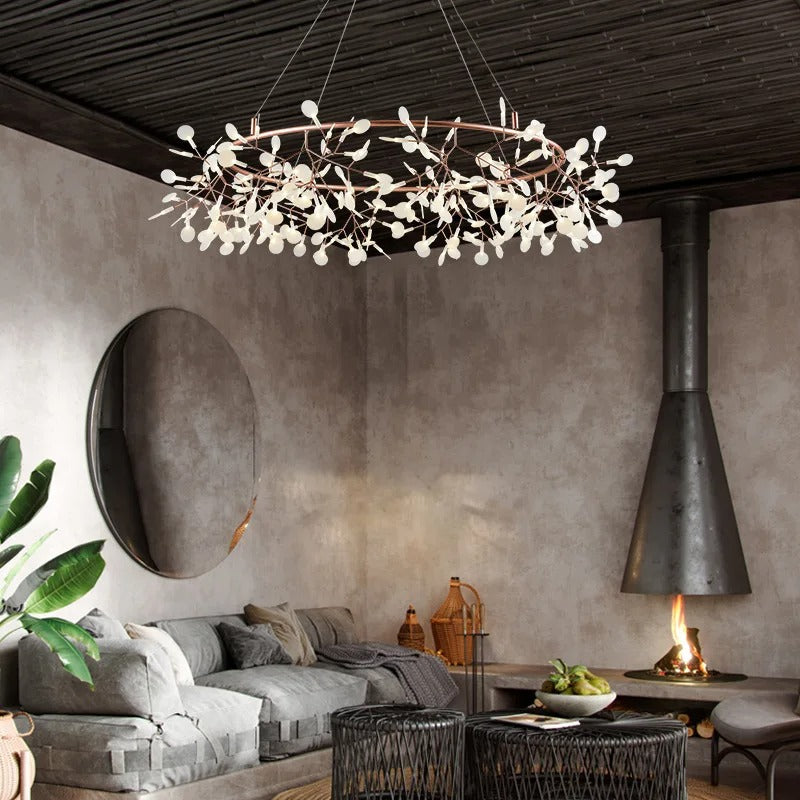 Dresi Nordic Firefly Ring Chandelier - Lumovique