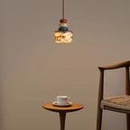 Sorno Post Modern Marble Drum Pendant Light - Lumovique