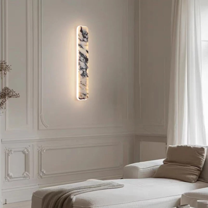 Melno Italian Calacatta Marble Wall Sconce - Lumovique