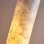 Zora Japandi Alabaster Long Tube Pendant Light - Lumovique