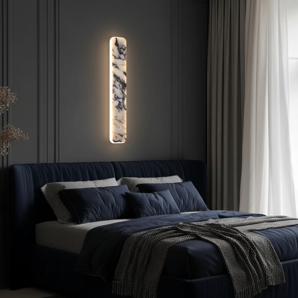 Melno Italian Calacatta Marble Wall Sconce - Lumovique