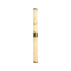 Eluno Mid Century Alabaster Double Cylinder Wall Sconce - Lumovique