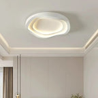 Rilo Minimalist Cloud LED Flush Mount Ceiling Light - Lumovique