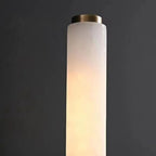 Jorva Spanish Alabaster Tube Wall Sconce - Lumovique
